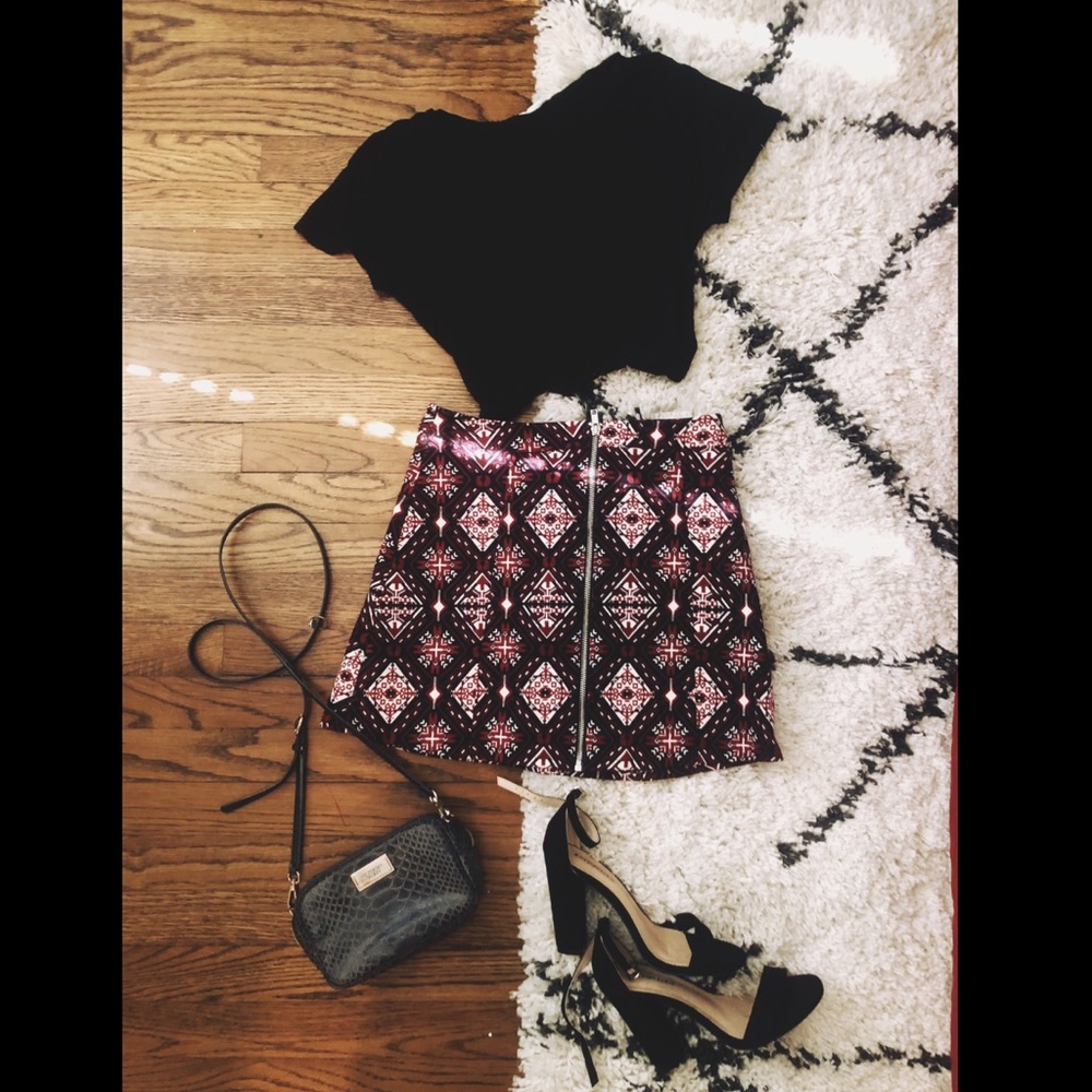 Divided H&M • Print Skirt